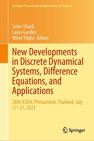 Cover image: New Developments in Discrete Dynamical Systems, Difference Equations, and Applications 9783031820021