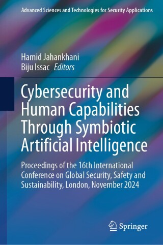 Imagen de portada: Cybersecurity and Human Capabilities Through Symbiotic Artificial Intelligence 9783031820304