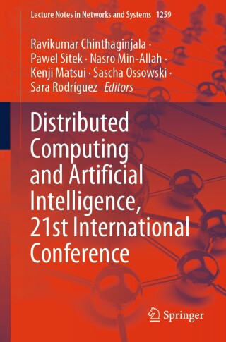 Cover image: Distributed Computing and Artificial Intelligence, 21st International Conference 9783031820724