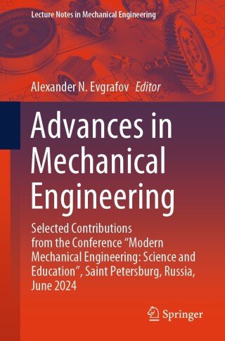 Imagen de portada: Advances in Mechanical Engineering 9783031820823