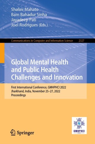 Cover image: Global Mental Health and Public Health Challenges and Innovation 9783031826023