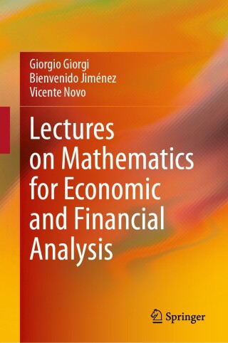صورة الغلاف: Lectures on Mathematics for Economic and Financial Analysis 9783031833380