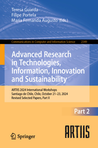 Cover image: Advanced Research in Technologies, Information, Innovation and Sustainability 9783031834318