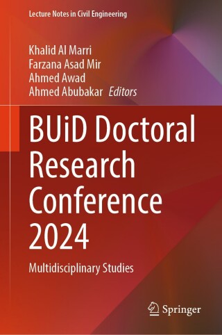 Cover image: BUiD Doctoral Research Conference 2024 9783031843709