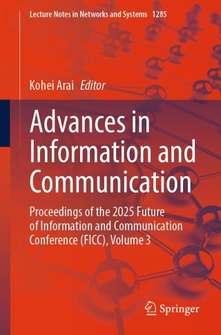 Cover image: Advances in Information and Communication 9783031844591