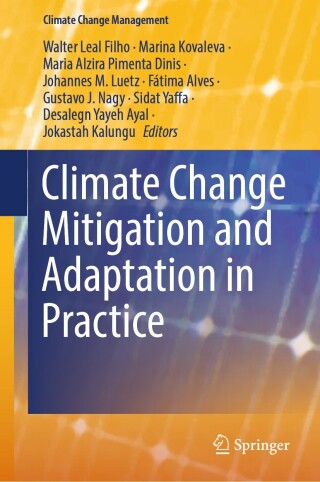 Cover image: Climate Change Mitigation and Adaptation in Practice 9783031852169