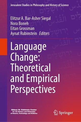 Imagen de portada: Language Change: Theoretical and Empirical Perspectives 9783031852916