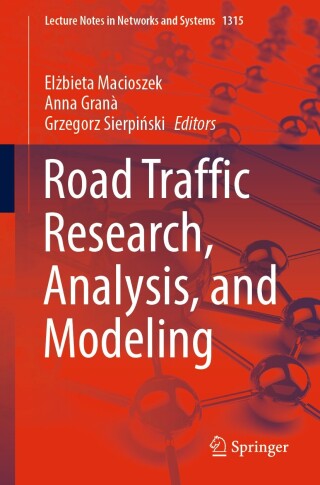 Titelbild: Road Traffic Research, Analysis, and Modeling 9783031857508