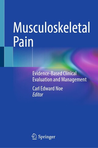 Cover image: Musculoskeletal Pain 9783031860560