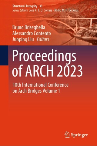 Cover image: Proceedings of ARCH 2023 9783031867187