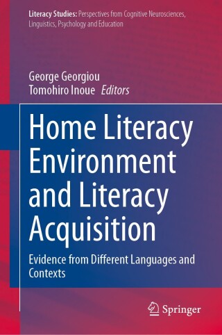 Cover image: Home Literacy Environment and Literacy Acquisition 9783031871238