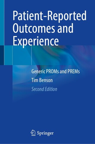 Cover image: Patient-Reported Outcomes and Experience 2nd edition 9783031872594