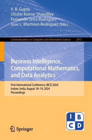Imagen de portada: Business Intelligence, Computational Mathematics, and Data Analytics 9783031875106