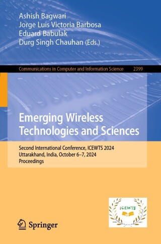 Imagen de portada: Emerging Wireless Technologies and Sciences 9783031878855