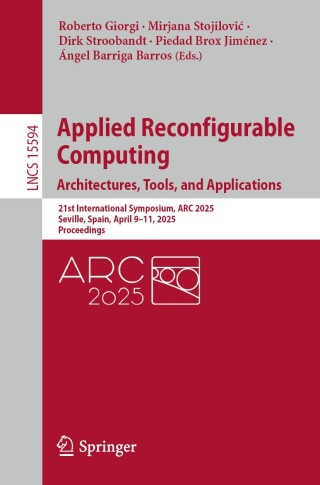 Imagen de portada: Applied Reconfigurable Computing. Architectures, Tools, and Applications 9783031879944