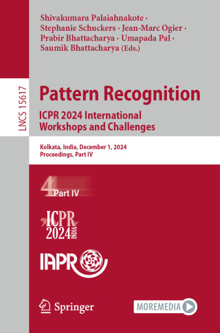Imagen de portada: Pattern Recognition. ICPR 2024 International Workshops and Challenges 9783031882166