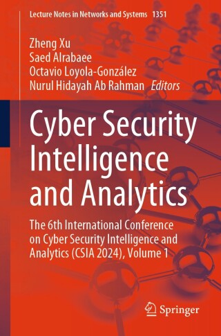 Cover image: Cyber Security Intelligence and Analytics 9783031882869
