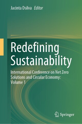 Imagen de portada: Redefining Sustainability 9783031883750