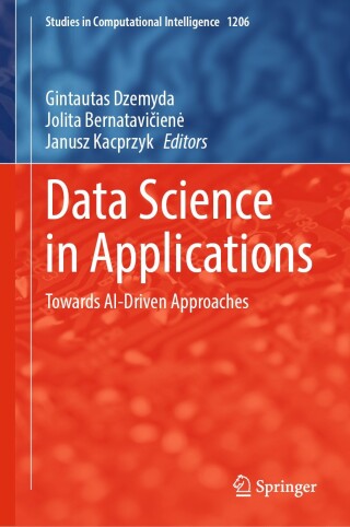 Imagen de portada: Data Science in Applications 9783031884856