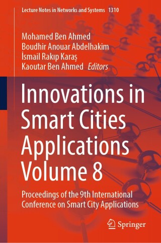 Imagen de portada: Innovations in Smart Cities Applications Volume 8 9783031886522