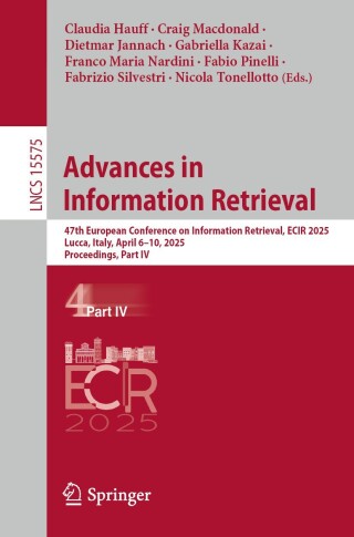 Omslagafbeelding: Advances in Information Retrieval 9783031887161