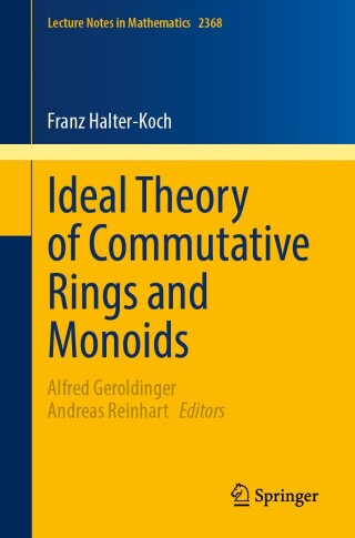 Imagen de portada: Ideal Theory of Commutative Rings and Monoids 9783031888779