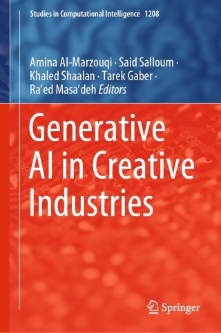 Imagen de portada: Generative AI in Creative Industries 9783031891748