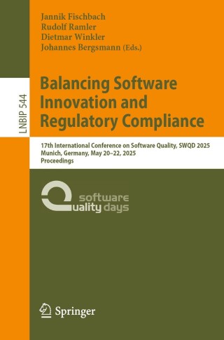 Cover image: Balancing Software Innovation and Regulatory Compliance 9783031892769