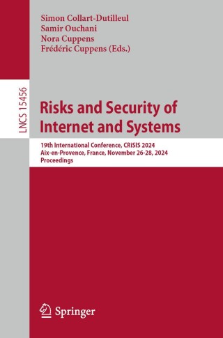 Cover image: Risks and Security of Internet and Systems 9783031893490