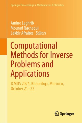 Imagen de portada: Computational Methods for Inverse Problems and Applications 9783031894978