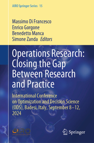 Imagen de portada: Operations Research: Closing the Gap Between Research and Practice 9783031900945