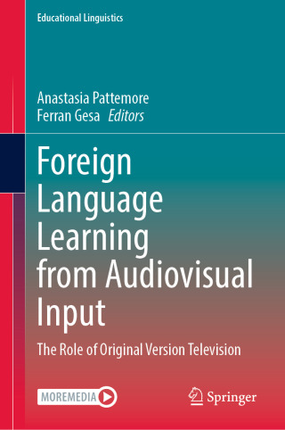 Imagen de portada: Foreign Language Learning from Audiovisual Input 9783031910005