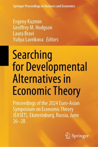 Cover image: Searching for Developmental Alternatives in Economic Theory 9783031911583