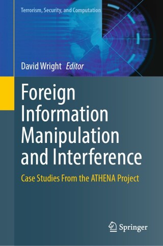 Cover image: Foreign Information Manipulation and Interference 9783031912986