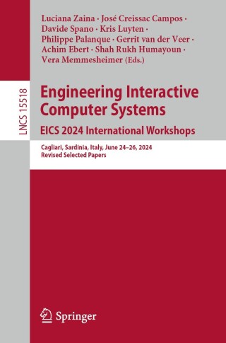 Immagine di copertina: Engineering Interactive Computer Systems. EICS 2024 International Workshops 9783031917592