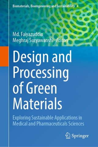 Imagen de portada: Design and Processing of Green Materials 9783031917899