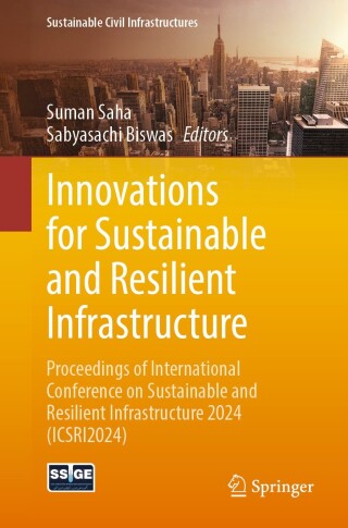 Cover image: Innovations for Sustainable and Resilient Infrastructure 9783031919756