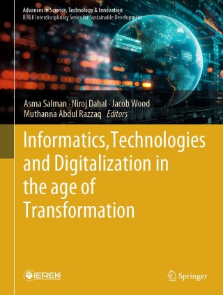Imagen de portada: Informatics, Technologies and Digitalization in the age of Transformation 9783031921346