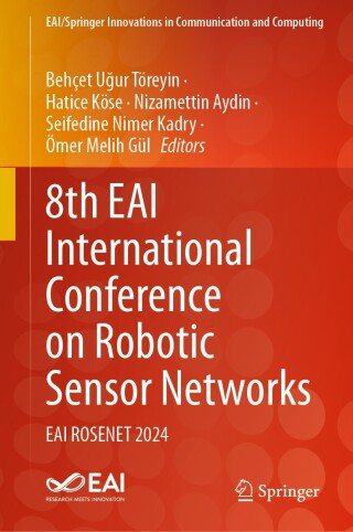 Imagen de portada: 8th EAI International Conference on Robotic Sensor Networks 9783031921421