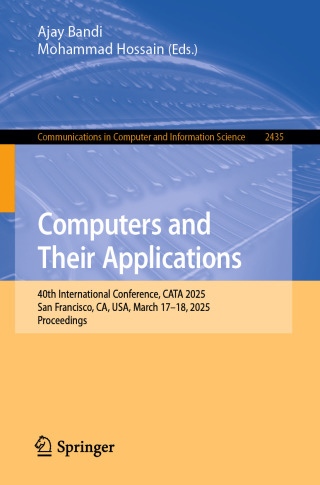Cover image: Computers and Their Applications 9783031921773