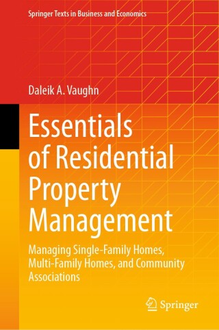 Cover image: Essentials of Residential Property Management 9783031923289