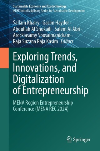 Imagen de portada: Exploring Trends, Innovations, and Digitalization of Entrepreneurship 9783031929410