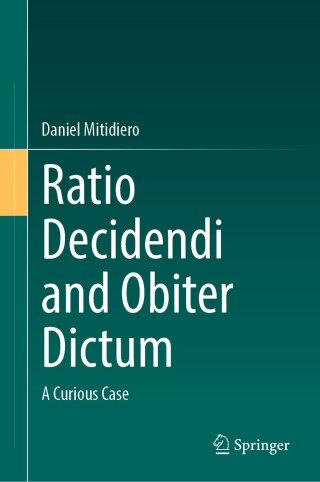 Cover image: Ratio Decidendi and Obiter Dictum 9783031931512