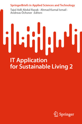 Cover image: IT Application for Sustainable Living 2 9783031931970