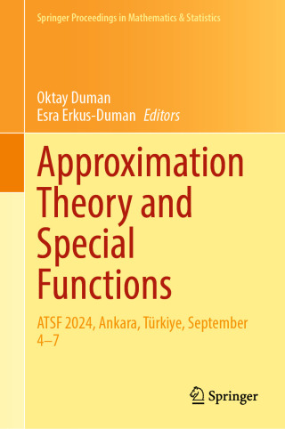 Cover image: Approximation Theory and Special Functions 9783031932786