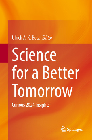 Cover image: Science for a Better Tomorrow 9783031936227