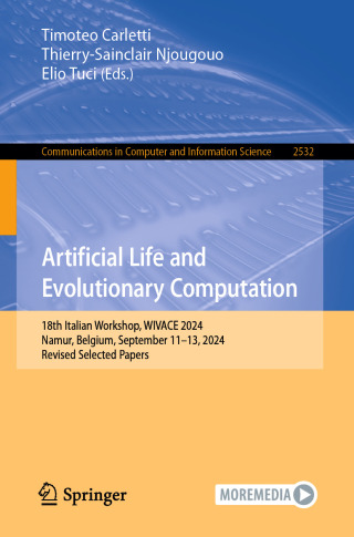 Cover image: Artificial Life and Evolutionary Computation 9783031936302