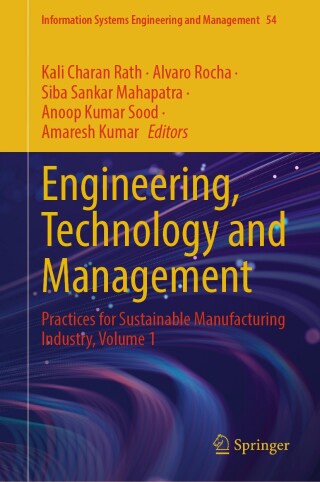 Imagen de portada: Engineering, Technology and Management 9783031936531