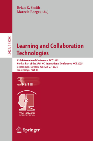 表紙画像: Learning and Collaboration Technologies 9783031937453