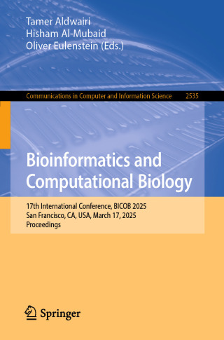 Cover image: Bioinformatics and Computational Biology 9783031940385